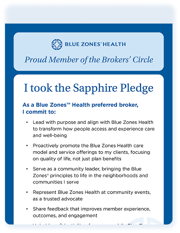 Brokers Circle Desk Card
