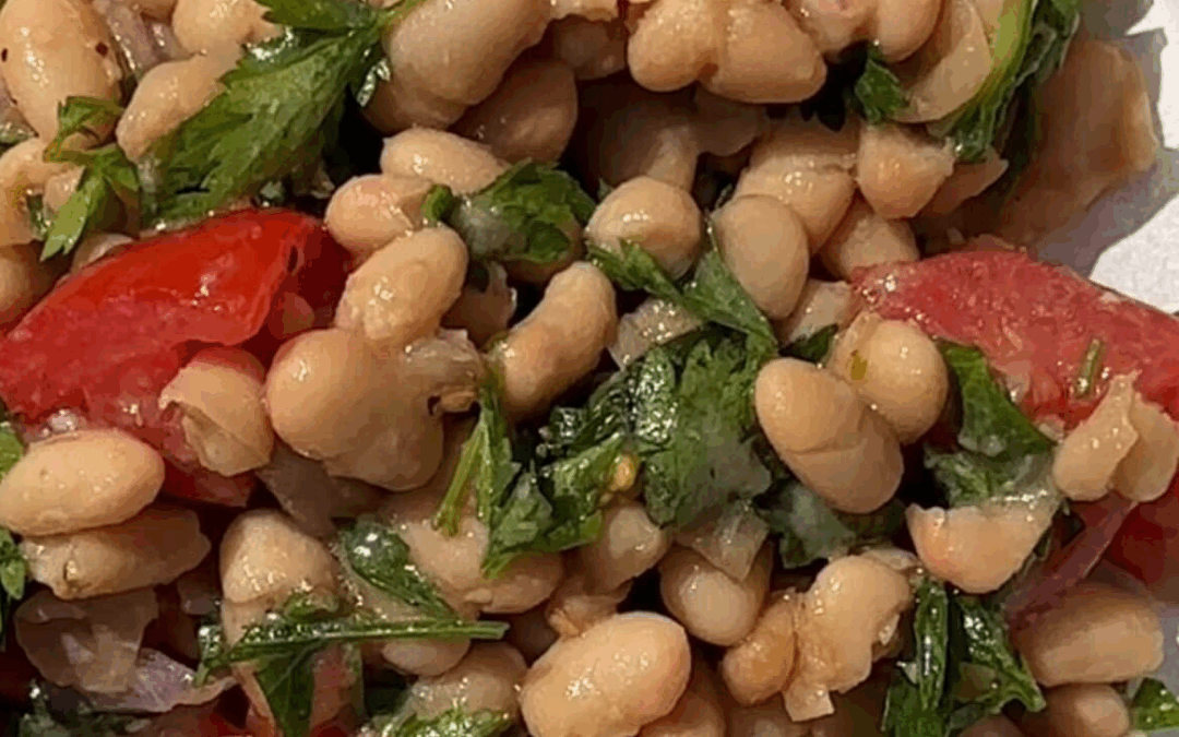 Marinated White Bean Salad 
